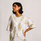 Ladies Jaquard Print Top