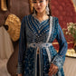 naaz-e-jahan chiffon Zink purple 4 pc suit SJ-1041-S