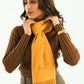 Cashmere Stole - Marigold Yellow
