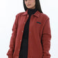 Varsity Jacket - Brick Rust