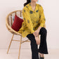 01 Piece Embroidered Fusion Top