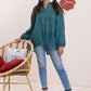 01 Piece Embroidered Fusion Top