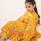 GIRLS KHADDAR FROCK & TROUSER