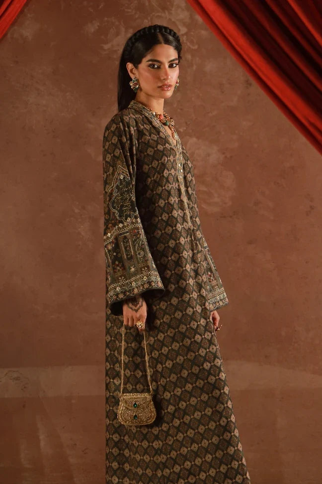 Meherjaan Velvet Kaftaan