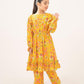 GIRLS KHADDAR FROCK & TROUSER