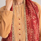SAFFRON DUST-2PC (SHIRT & DUPATTA)