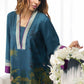 Khwahish Co-ord Set - Teal
