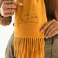 Cashmere Stole - Marigold Yellow
