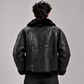 PLUSH TAILORED JACKET - BLACK