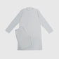 Off White Cotton Embroidered Kurta Trouser - Kids