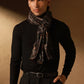 Qala Velvet Stole - Black