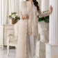 03 Piece Ready to wear Embroidered Organza