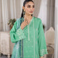 03 Piece Ready to wear Embroidered Raw Silk With Printed Polyester Chiffon Dupatta