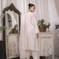 03 Piece Ready to wear Embroidered Raw Silk With Printed Polyester Chiffon Dupatta