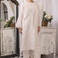 03 Piece Ready to wear Embroidered Raw Silk With Printed Polyester Chiffon Dupatta
