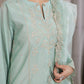 03 Piece Ready to wear Embroidered Raw Silk With Printed Polyester Chiffon Dupatta