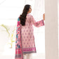 02 Piece Stitched Printed Shirt & Dupatta
