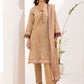 02 Piece Unstitched Printed Shirt & Dupatta