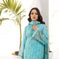 02 Piece Unstitched Printed Shirt & Dupatta