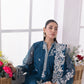 03 Piece Ready To Wear Embroidered Khaddi Net With Embroidered Fancy Net Dupatta