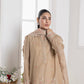 03 Piece Ready To Wear Embroidered Khaddi Net With Embroidered Fancy Net Dupatta