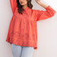 01 Piece Ready to wear  Embroidered Shirt