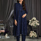 03 Piece Unstitched Embroidered Chiffon
