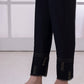 01 Piece Stitched Embroidered Bottom
