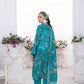 03 Piece Stitched Printed Embroidered with Printed Lawn Dupatta