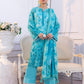 03 Piece Stitched Printed Embroidered with Printed Lawn Dupatta