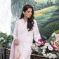 03 Piece Unstitched Embroidered Lawn With Printed Chiffon dupatta