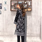 03 Piece Unstitched Monochrome Printed Lawn