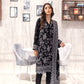 03 Piece Stitched Monochrome Printed Lawn