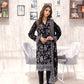 03 Piece Stitched Monochrome Printed Lawn