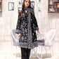 03 Piece Unstitched Monochrome Printed Lawn