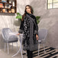 03 Piece Unstitched Monochrome Printed Lawn