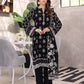 03 Piece Stitched Monochrome Printed Lawn