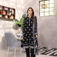 03 Piece Stitched Monochrome Printed Lawn