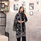 03 Piece Unstitched Monochrome Printed Lawn