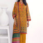 03 Piece Unstitched Printed Lawn