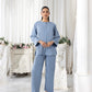 02 Piece Ready to wear  Dyed Crepe Shirt & Trouser