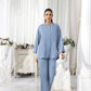 02 Piece Ready to wear  Dyed Crepe Shirt & Trouser