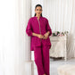 02 Piece Ready to wear  Dyed Crepe Shirt & Trouser