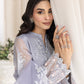 03 Piece Ready to wear Embroidered Organza