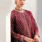 CRIMSON CASCADE-3PC CHIFFON EMBROIDERED PRET