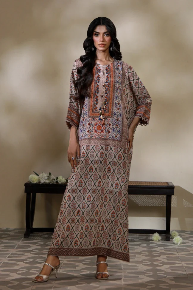 Alira Kaftaan Set - Shades of Sand