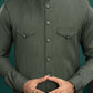 Green - Stitched Shalwar Kameez & Combo - SWSB13