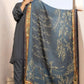 Gumaan Odhni - Shaded Peacock Blue