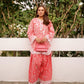 02 Piece Ready To Wear Printed Embroidered Shirt & Trouser