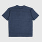 Spotted Navy Waffle Oversized Henley - Men